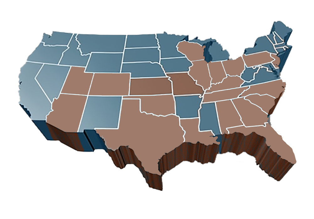 Estados Unidos Mapa - Seguros La Colina